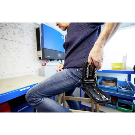 Nut driver and bit set 1/4"