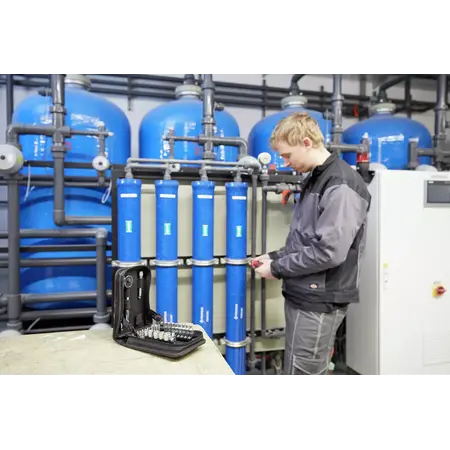 Nut driver and bit set 1/4"