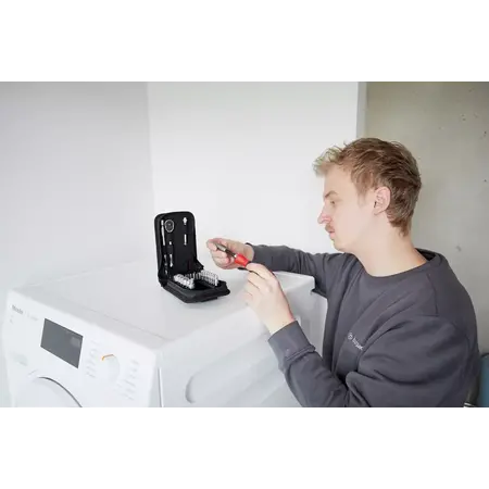 Nut driver and bit set 1/4"