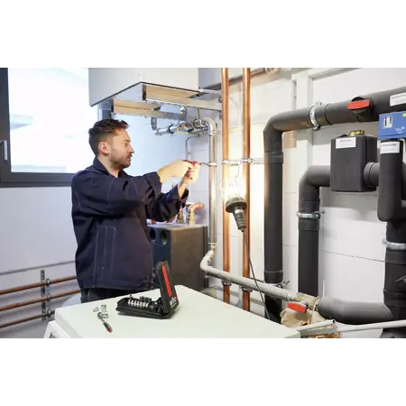 Nut driver and bit set 1/4"