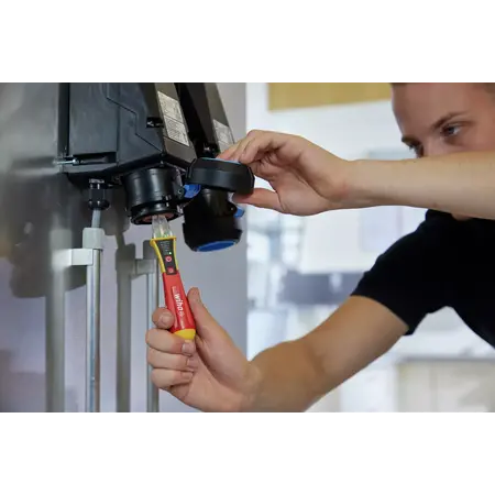 Single-pole, non-contact voltage tester volt detector, explosion protected 12-1,000 V AC 12 - 1000