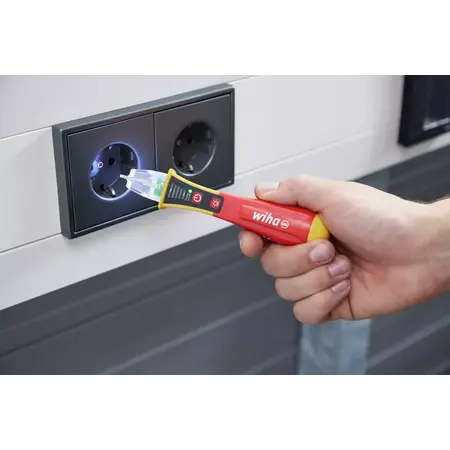 Single-pole, non-contact volt detector, 12–1,000 V AC 12 - 1000