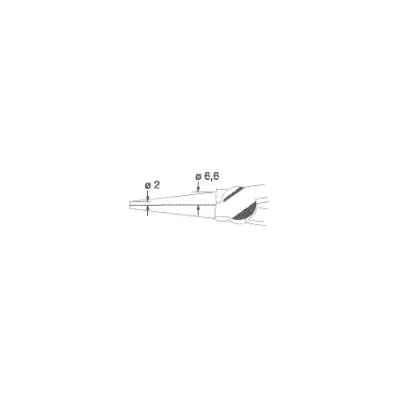 Long round-nose pliers Professional electric 160 mm | -