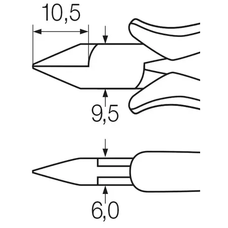 Diagonal cutters Professional ESD 115 mm | -