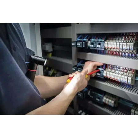 Flashlight with LED, laser and UV light Class 2 | 100 - 310 lm