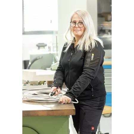 Stripping tool with self-rotating drag blade - | 165 mm