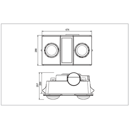 Bathroom Heater - Heat Lamp Medium