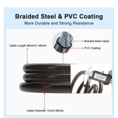 Moov8 iLock – Keyless Ebike / Scooter Smart Lock with Anti Theft Alarm 110dB APP Control