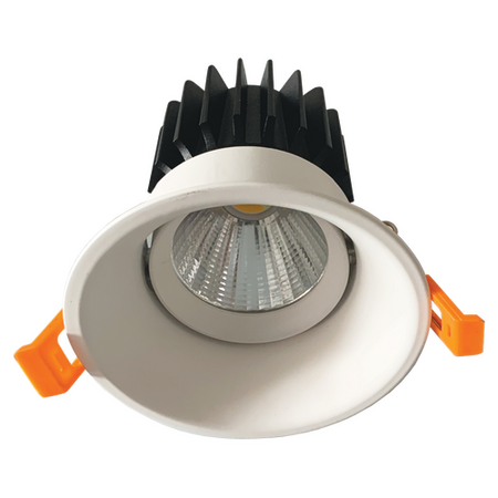 12W Gimbal Spot COB Downlight - White