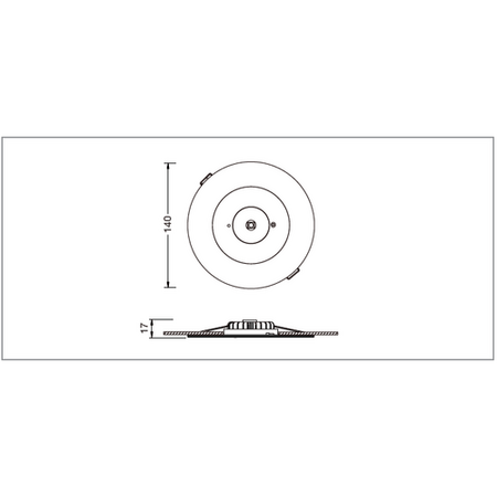 Recessed Emergency Downlight
