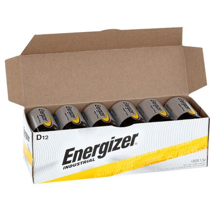 Energizer Industrial D (12 Pack)