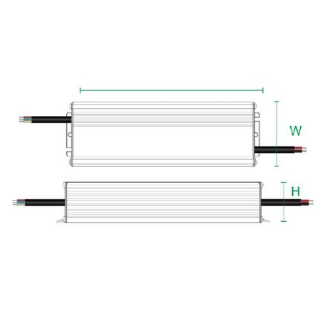 24V Strip Driver - 150W Weatherproof