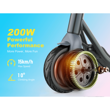 Moov8 C1 Kids Electric Scooter – Easy to Ride, Durable & Stylish Design