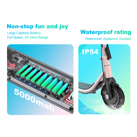 Moov8 C1 Kids Electric Scooter – Easy to Ride, Durable & Stylish Design