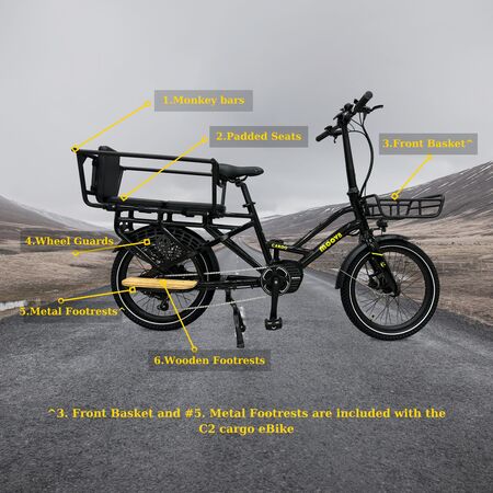 Cargo C2 eBike Accessories Bundle