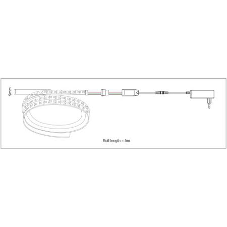 5m Smart LED Strip RGB/Bluetooth LED Strip