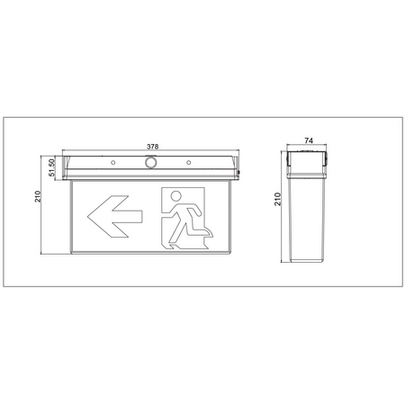 Slide Connect Exit - Black