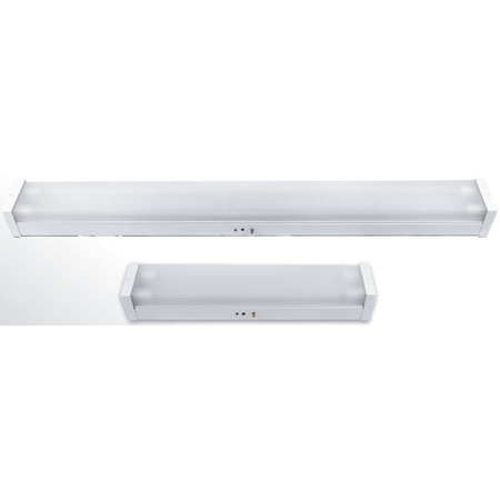 2ft T8 Tube Emergency Batten - Prismatic