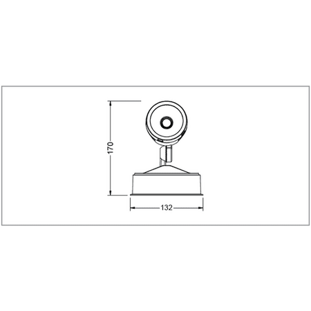 Single Spotlight - Black