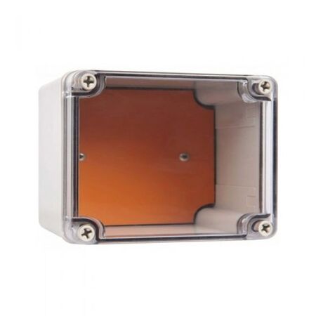 AT-1217 - 125MM H X 175MM W X 100MM D  IP66 - ABS/PC Polycarbonate Clear Lid Enclosure