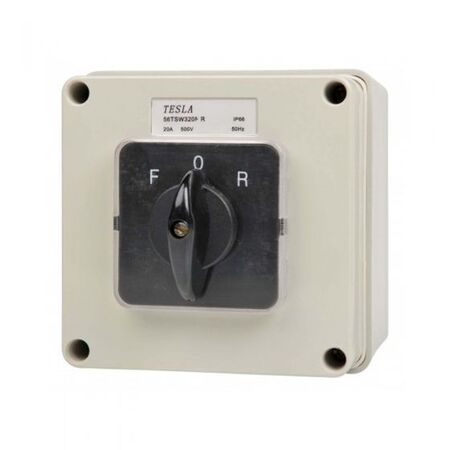 TSW320F/R - 3 Pole 20 AMP Forward/Reverse 500V TSW320F/R - 3 Pole 20 AMP Forward/Reverse 500V