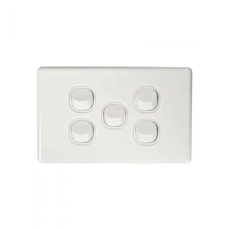 N/SW5 - 5 Gang 16 Amp Switch