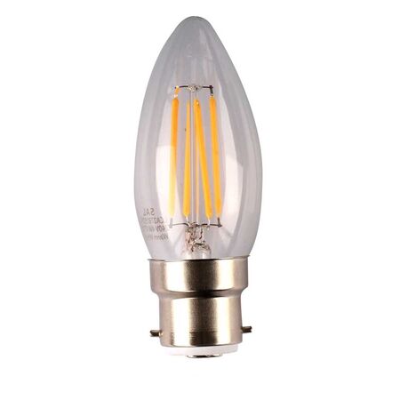 CANDLE CLEAR DIMMABLE LCA D/C