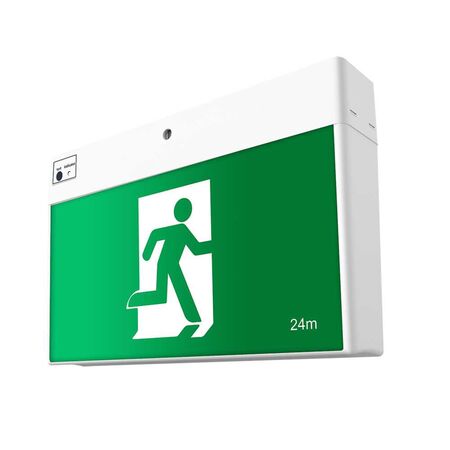 ESCAPE EMERGENCY EXIT SEL05EX4 - WHITE