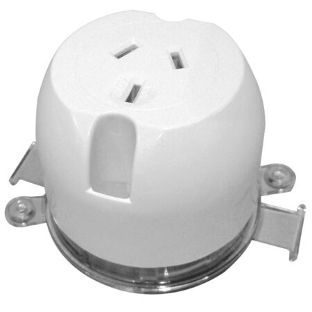 SURFACE SOCKET - WHITE