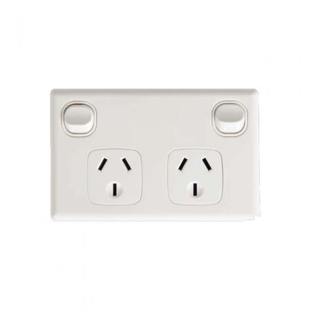 N/GPO2X - Double 10 Amp Ex Switch