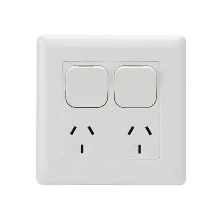 GPO2/LDX - Large Dolly Double GPO 10 Amp