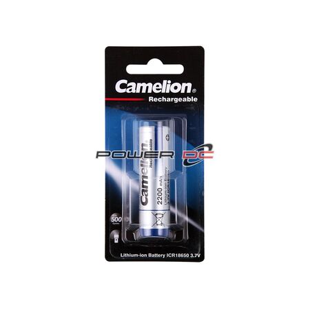 CAMELION LI-ION RECHARGEABLE BATTERY 18650 3.7VOLT 2600 MAH
