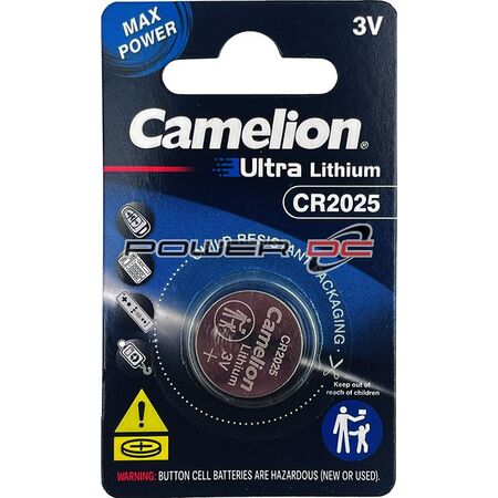 CAMELION LITHIUM 2025 BUTTON CELL-CS