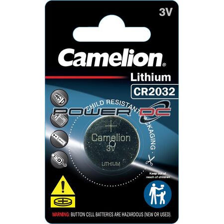 CAMELION LITHIUM 2032 BUTTON CELL-CS