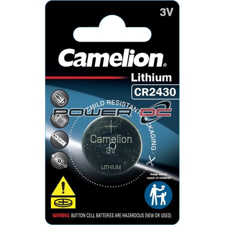 CAMELION LITHIUM 2430 BUTTON CELL-CS