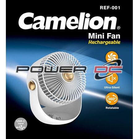 CAMELION RECHARGEABLE MINI FAN