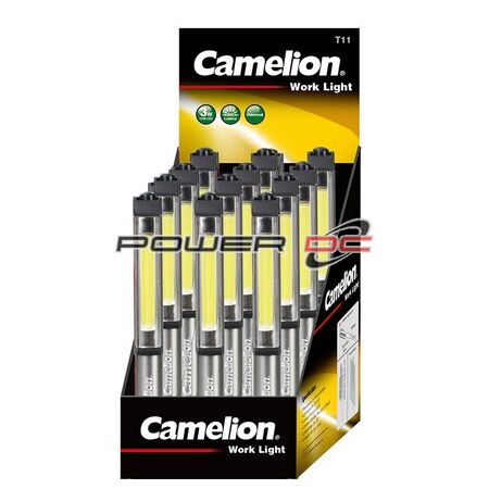 CAMELION 3W COB ALUMINIUM LED TORCH WITH MAGNET