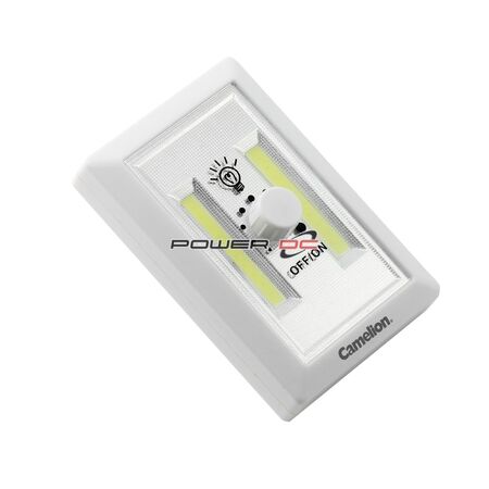 CAMELION 2 x 3W COB LED PORTABLE SWITCH LIGHT WITH WALL MOUNT WITH DIMMER