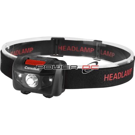 CAMELION 2 WATT 120 LM HEAD LAMP INC BATT x 3AAA ALK