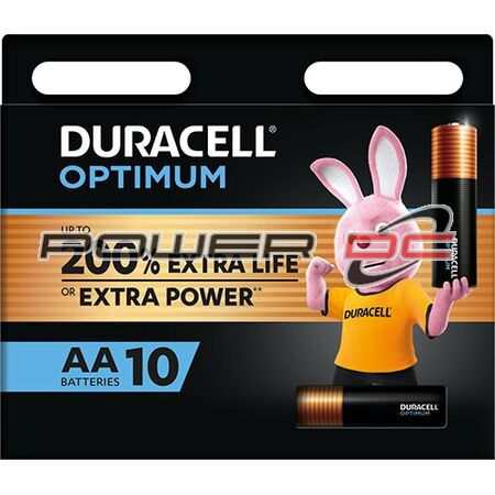 DURACELL OPTIMUM ALKALINE AA 10 PACK