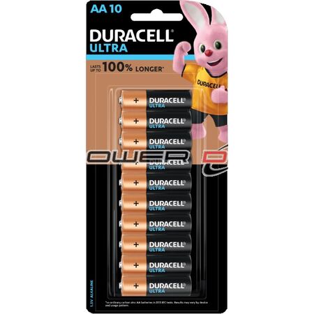 DURACELL ULTRA ALKALINE AA 10 PACK