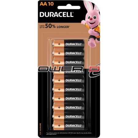 DURACELL AA 10 PACK