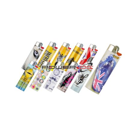 BIC JS26 SLV MAXI LIGHTER THEME SLEEVED TRAY OF 50PCS