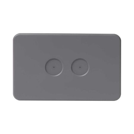 PIXIE AMBIENCE WALL & FACE PLATES - SEMI GLOSS GREY  FACE PLATE ONLY