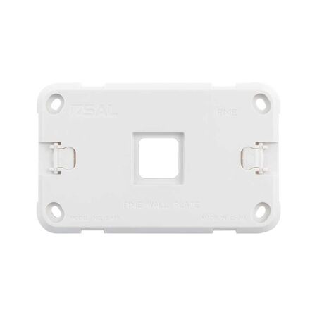 PIXIE AMBIENCE WALL & FACE PLATES - WHITE - WALL PLATE ONLY