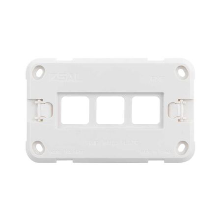 PIXIE AMBIENCE WALL & FACE PLATES - WHITE - WALL PLATE ONLY