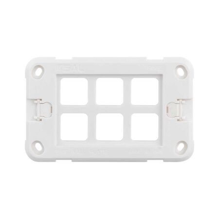 PIXIE AMBIENCE WALL & FACE PLATES - WHITE - WALL PLATE ONLY