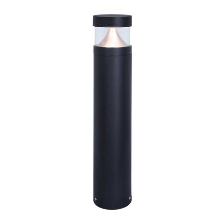 BOLLARD FLAT SL7088FC TC - BLACK