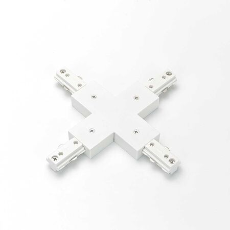 SINGLE CIRCUIT TRACK & ACCESSORIES - WHITE