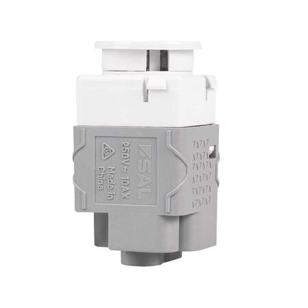PUSH BUTTON SWITCH MECH - WHITE
